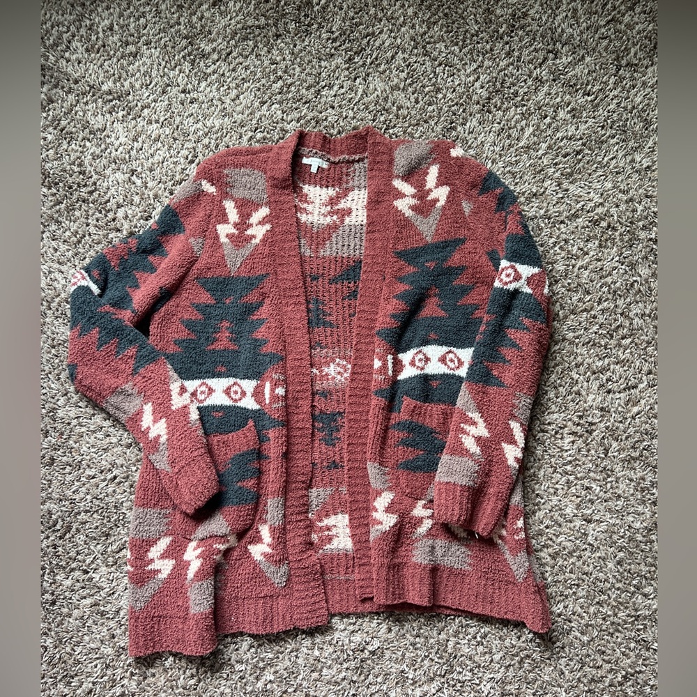 Western Long Cardigan